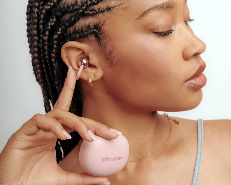 Rose StreetPods slušalice roze (M50129)
