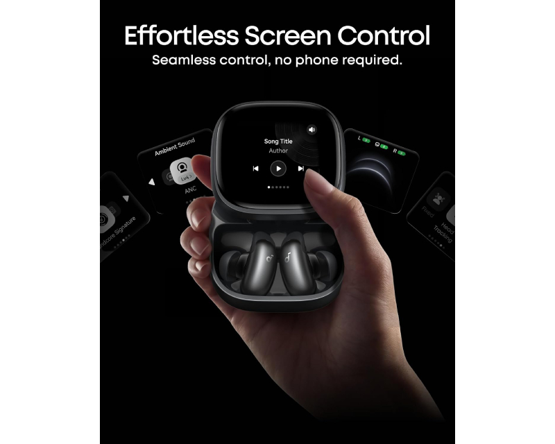 Soundcore Liberty 5 Pro Max ANC BT bubice sa mikrofonom crne